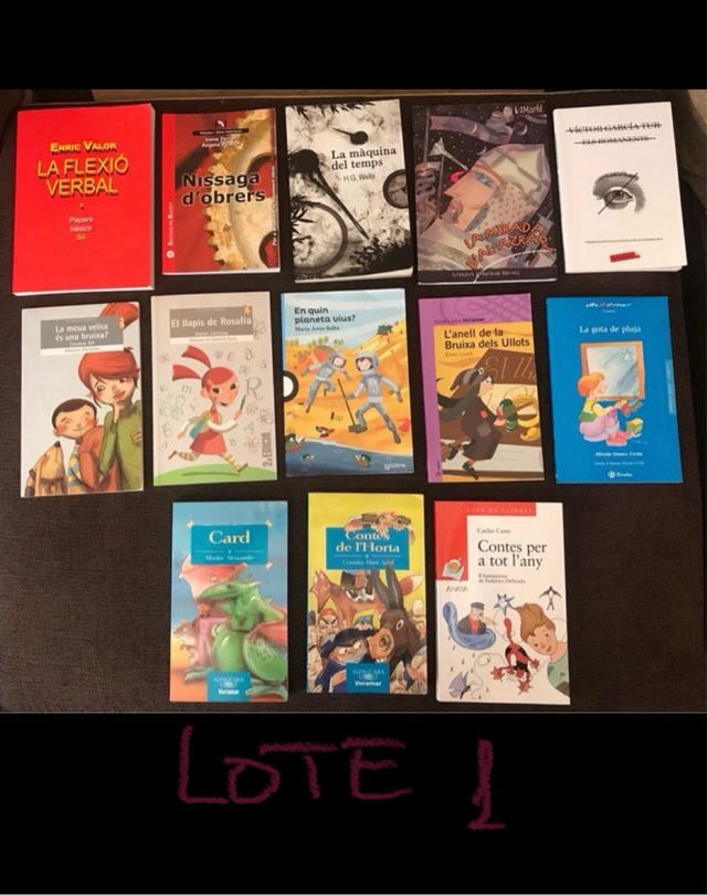 Libros ( en Valenciano) para edades diversas.