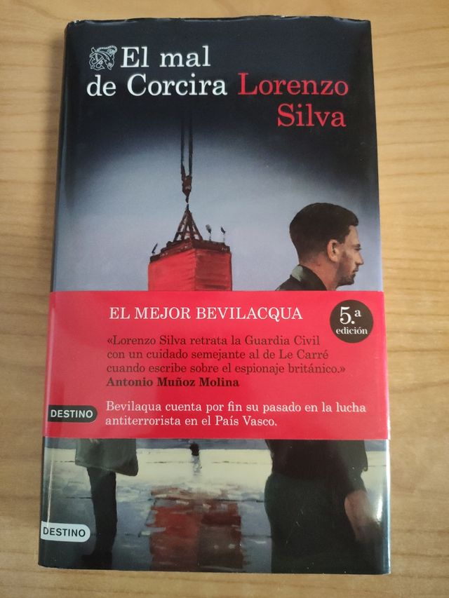 LORENZO SILVA. EL MAL DE CORCIRA. FIRMADO. LIBRO