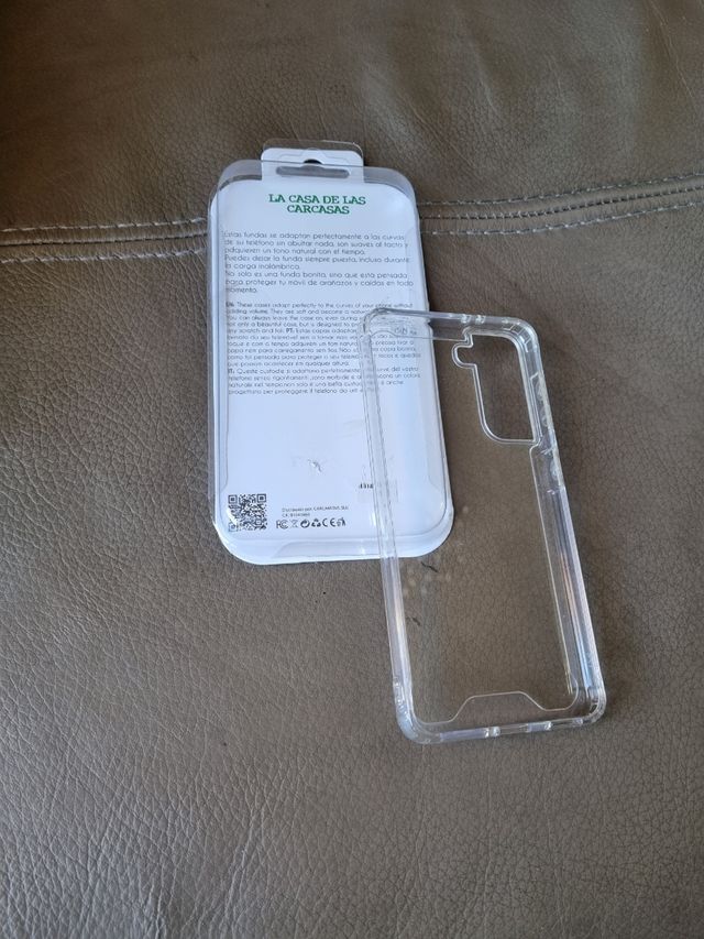 Funda transparente de calidad para galaxy s21