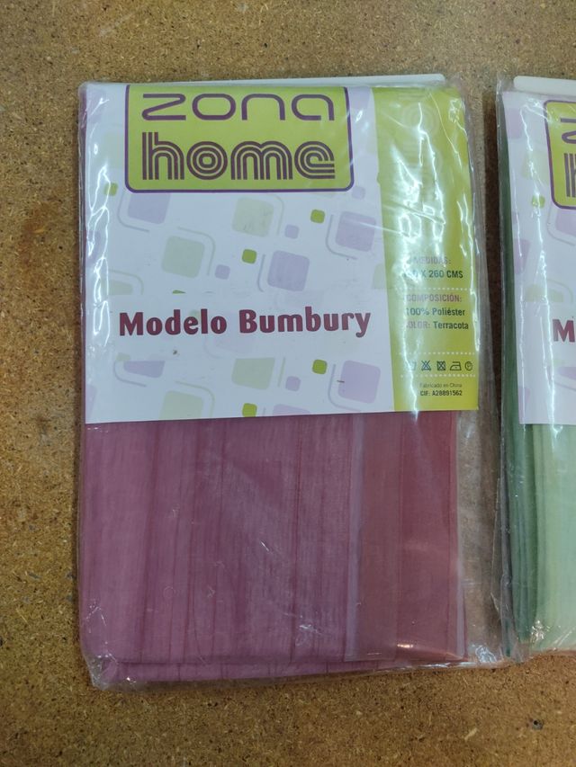 Visillos varios colores