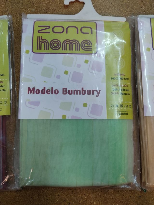 Visillos varios colores