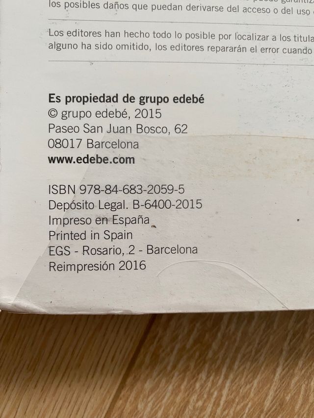 libro física y química 1 bach edebe