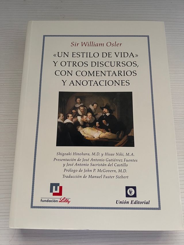 Un estilo de vida, Sir William Osler