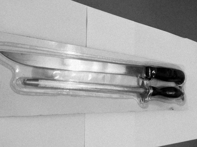 CUCHILLO Y AFILADOR, JAMONERO