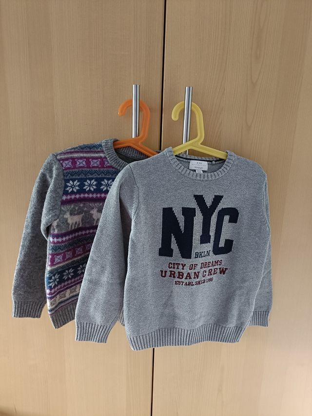 Lote jerseys 5-6 años