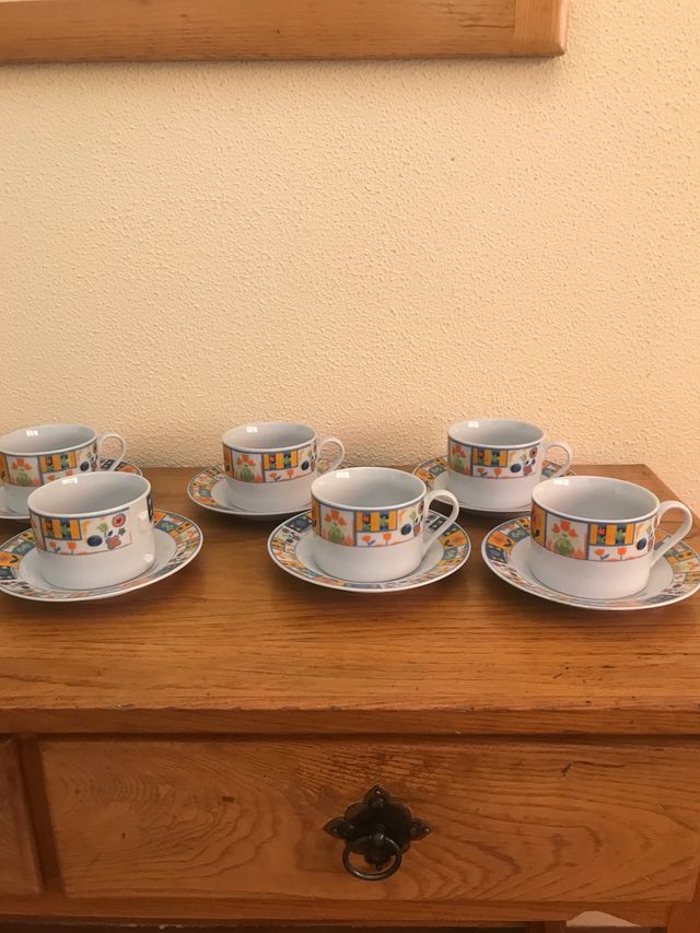 Juego de 6 tazas