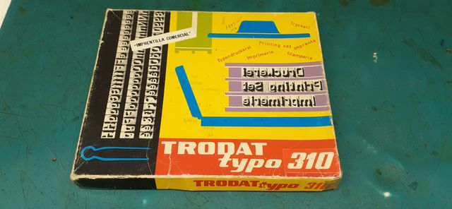 Juguete antiguo, Imprentilla Comercial Trodat tipo