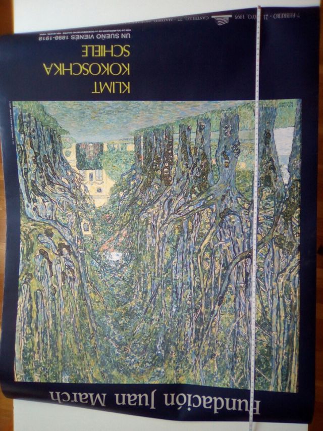 Alameda en el parque del Palacio Kammer, G. Klimt