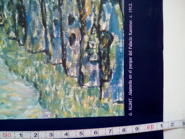 Alameda en el parque del Palacio Kammer, G. Klimt