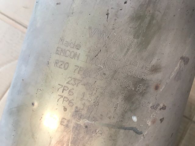 Filtro Partículas Porsche Cayenne 3.0d 92A