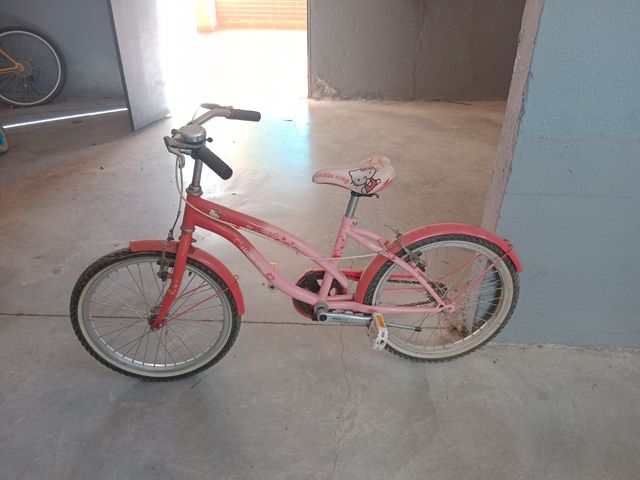 bicicleta hello kitty
