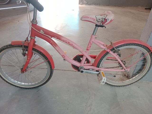 bicicleta hello kitty