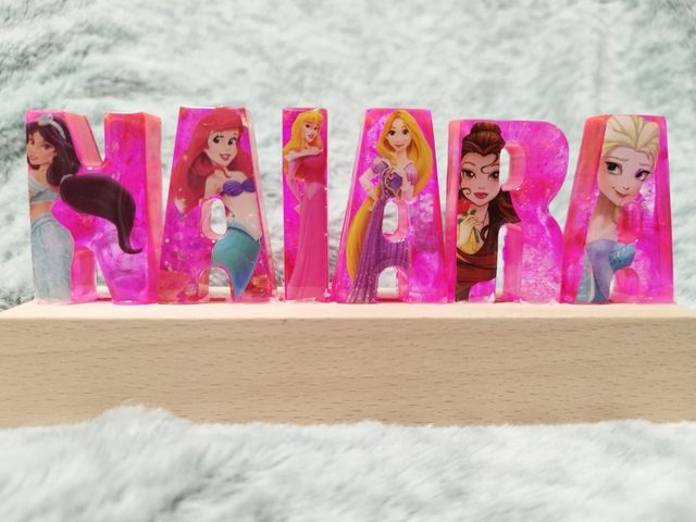 Lámpara princesas Disney