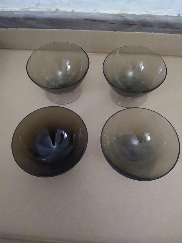 COMPOTERAS años 60 CRISTAL