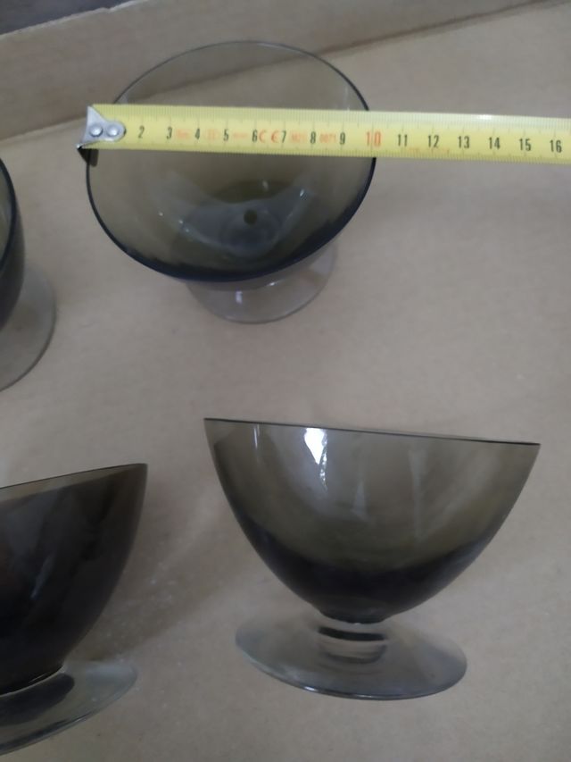 COMPOTERAS años 60 CRISTAL