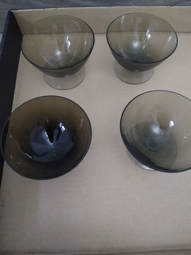 COMPOTERAS años 60 CRISTAL