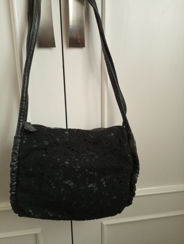 BOLSO NEGRO PUNTILLA SPRINFIELD Nuevo