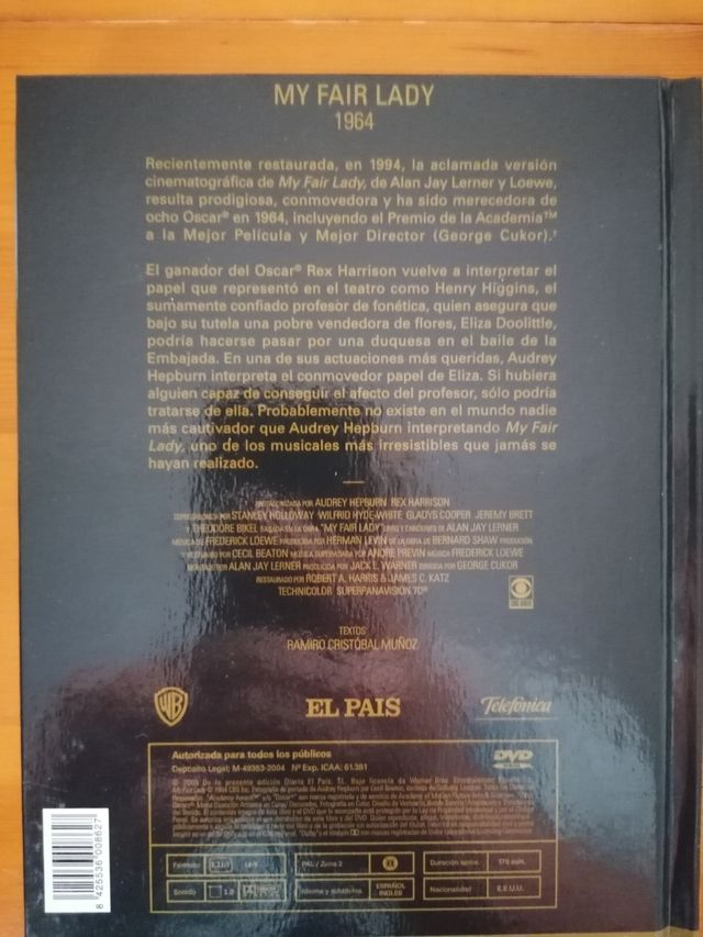 Películas en Dvd y libro