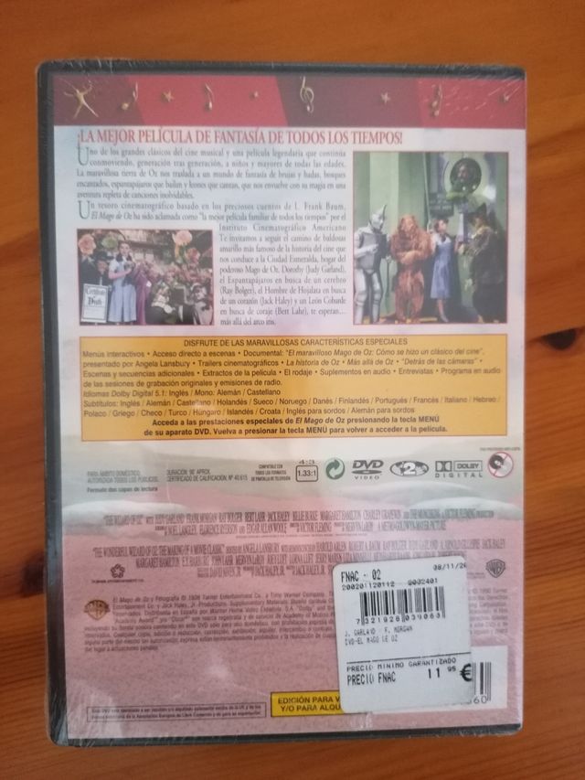Películas en Dvd y libro