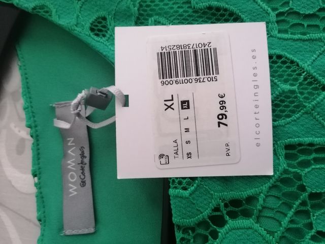 Vestido cóctel. T/44