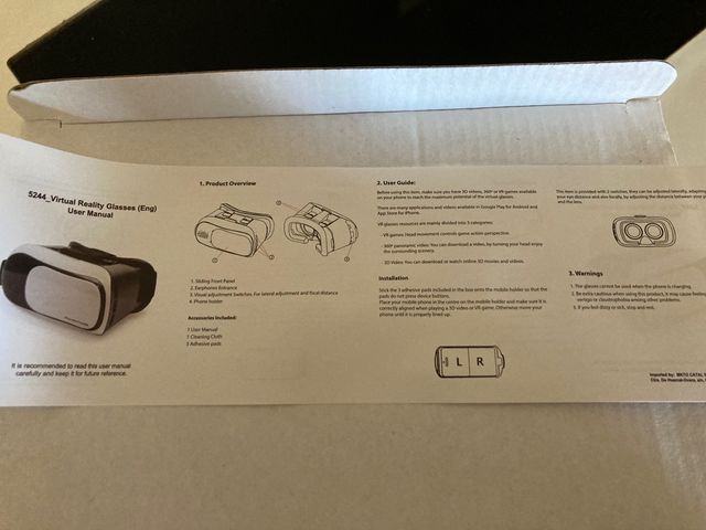 Gafas realidad virtual