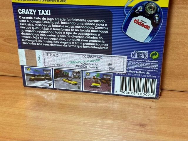 Crazy Taxy_Pal España_Precintado