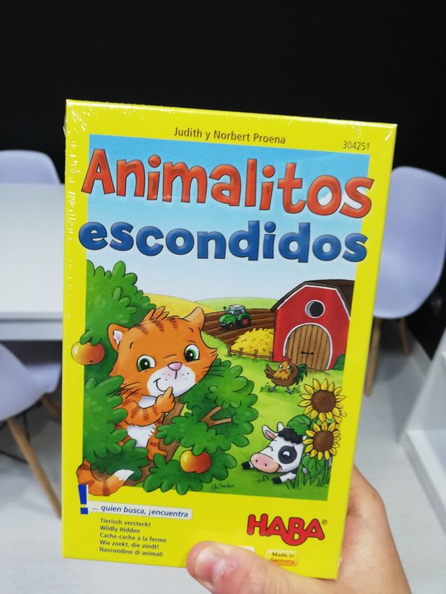 juego haba animalitos escondidos
