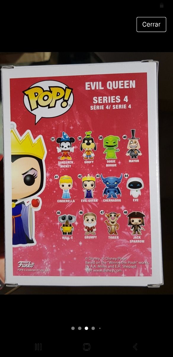 Funko Pop Evil Queen 42, Especial Edition Diamond