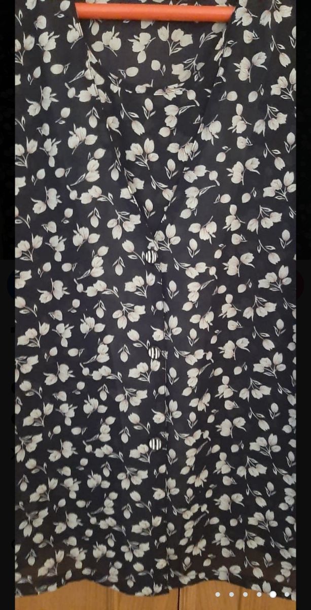 camisa con top estampado