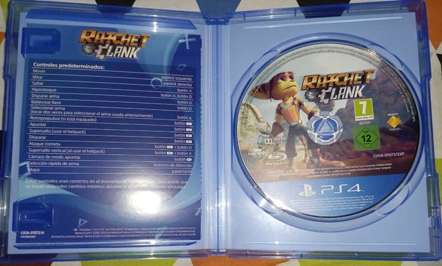 Ratchet Clank juego PS4