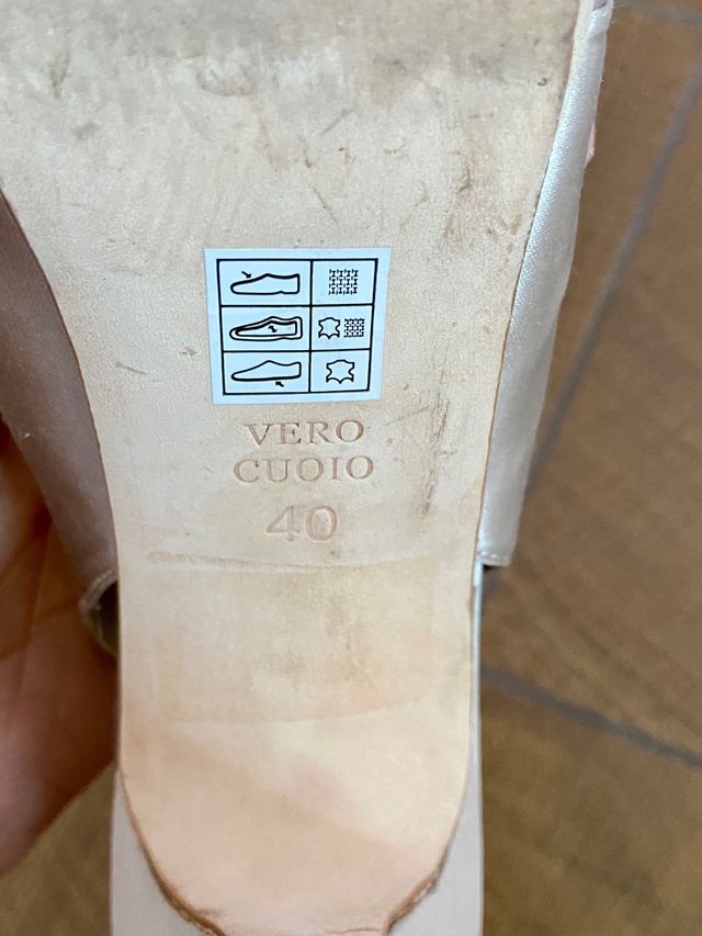 Zapatos Peep Toe destalonados boda