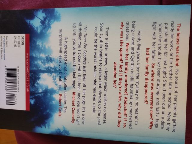 libros en ingles, thrillers.