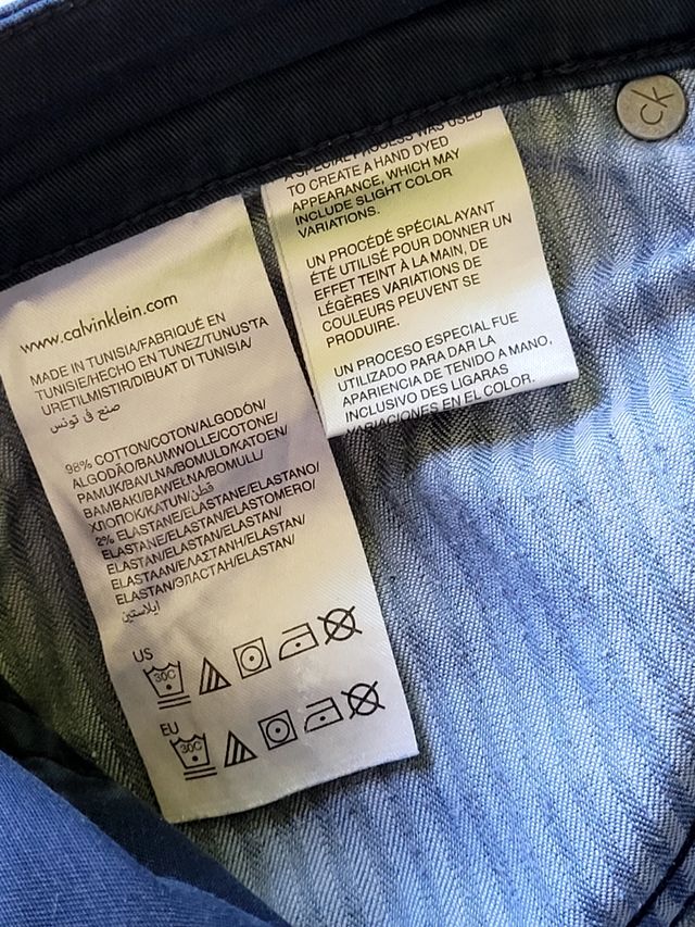 Pantalon Vaquero CALVIN KLEIN JEANS. Talla 28.