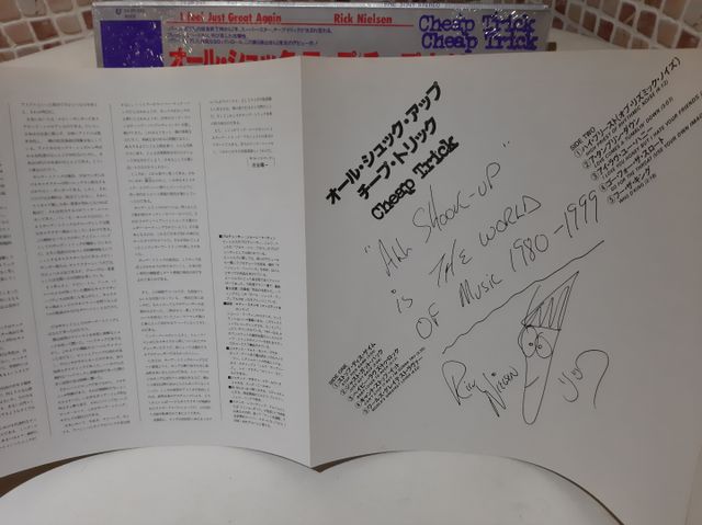 VINILO DE CHEAP TRICK -ALL SHOOK UP-