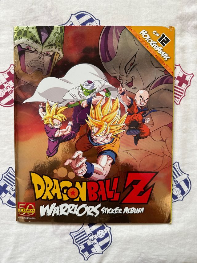 Dragon ball z warriors sticker album