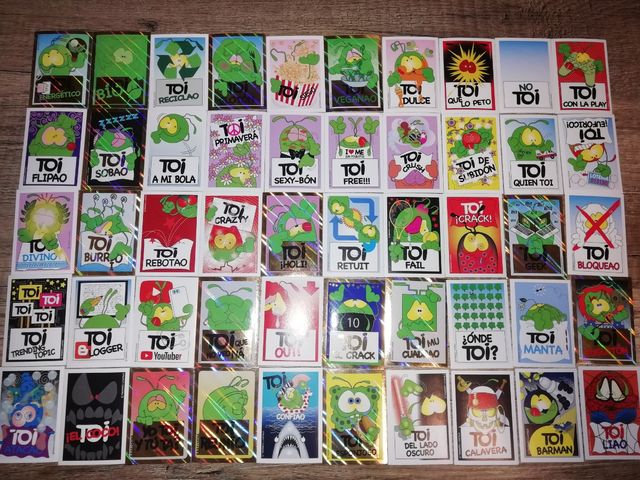 50 cartas de negociação toi el toi sanduíches