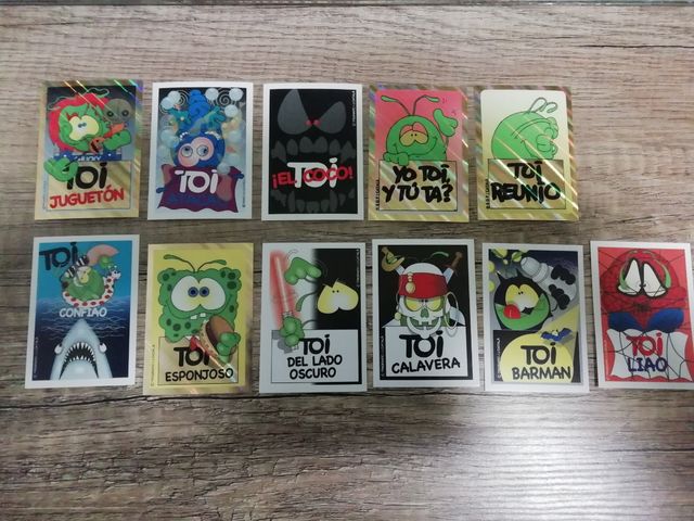 50 cartas de negociação toi el toi sanduíches