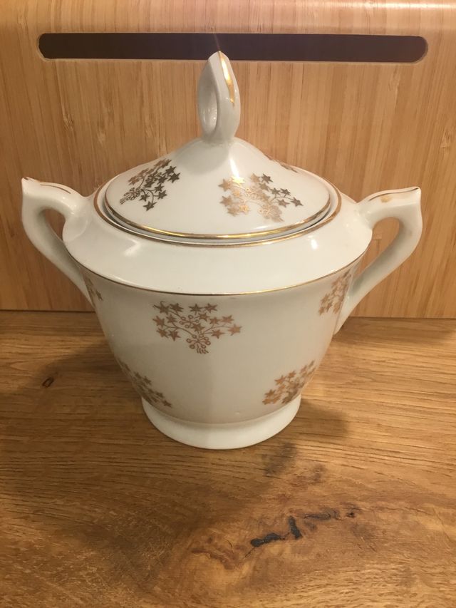 Juego de cafe antiguo Porcelaine de France