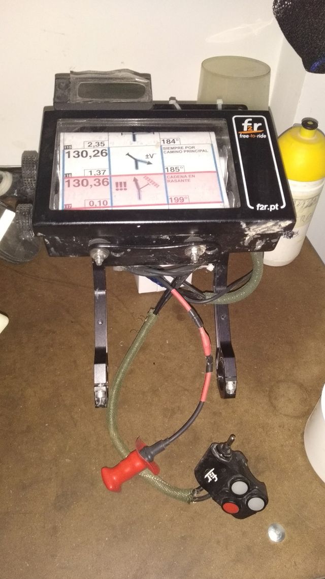 roadbook f2r equipo navegación completo