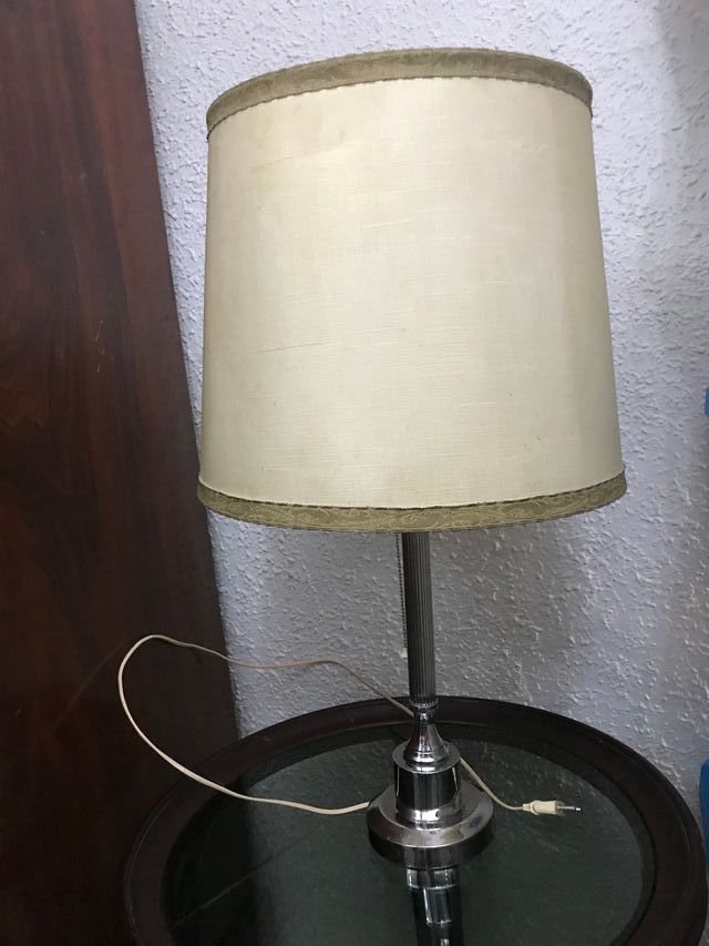 Lampara de mesa Vintage de Hierro