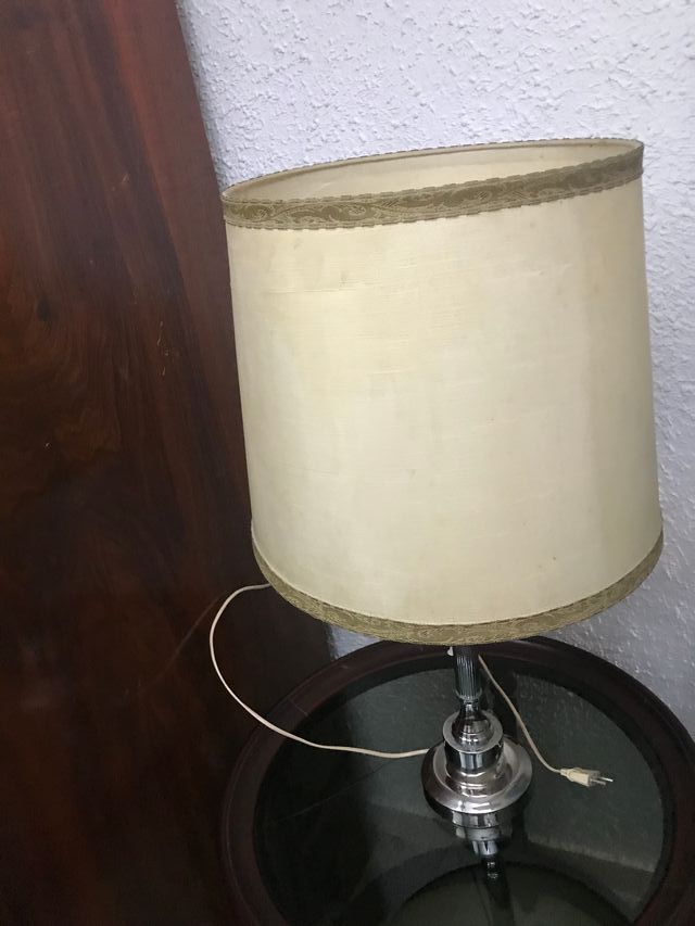 Lampara de mesa Vintage de Hierro