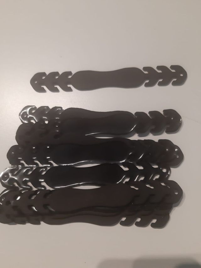 10 elastici mascherina e 10 portamascherina