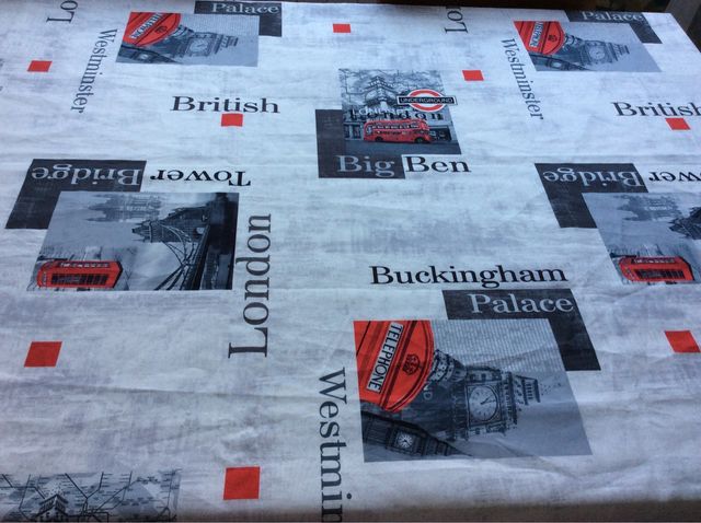 MANTEL ANTI-MANCHAS FOTOS DE EDIFICIOS DE LONDRES