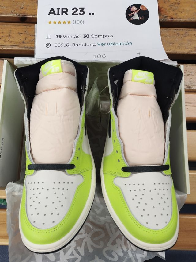 Jordan 1 OG Retro VOLT VISIONAIRE 2022 (43 y 44,5)