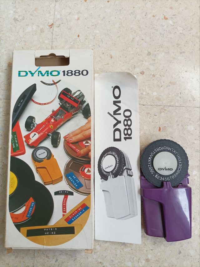 dymo 1880 antigua etiquetadora