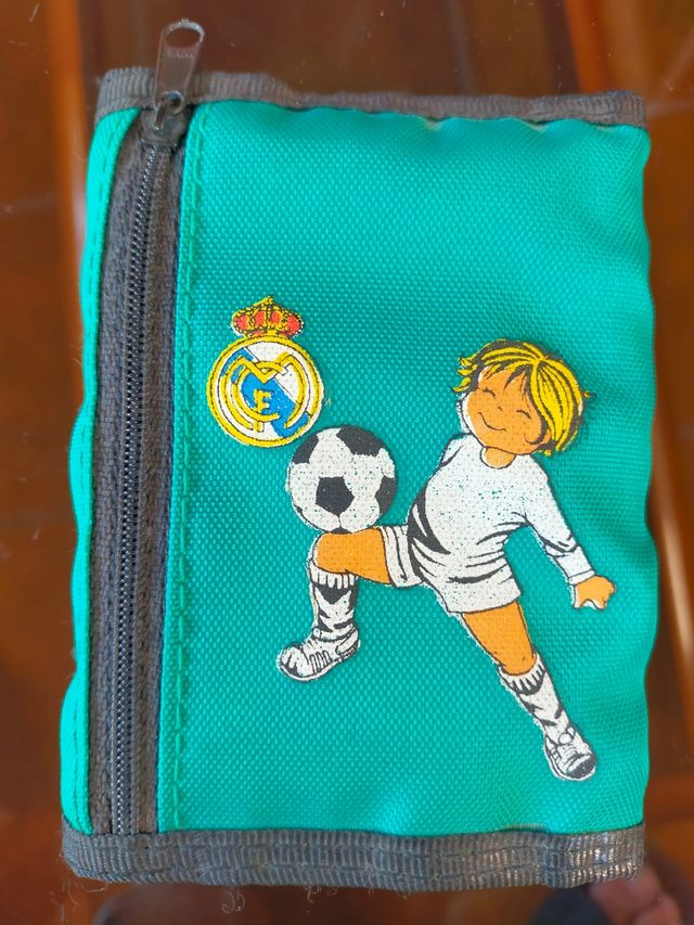 Monedero antiguo Real Madrid 