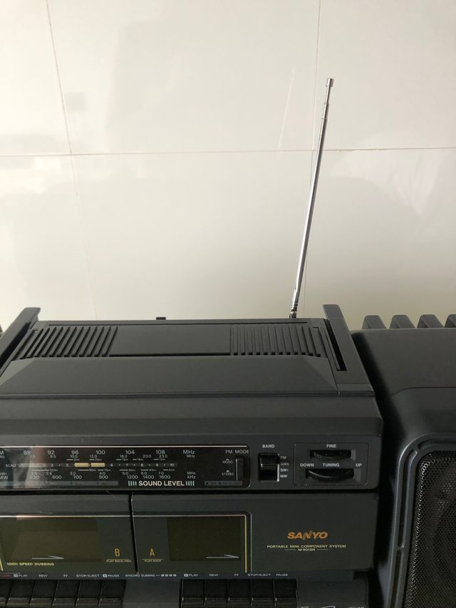 Radio cassete Sanyo