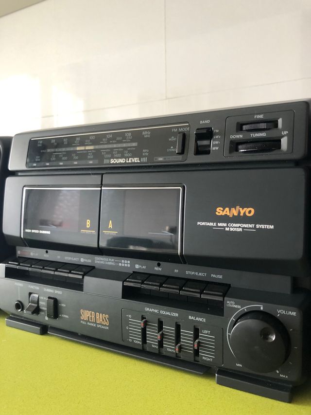 Radio cassete Sanyo