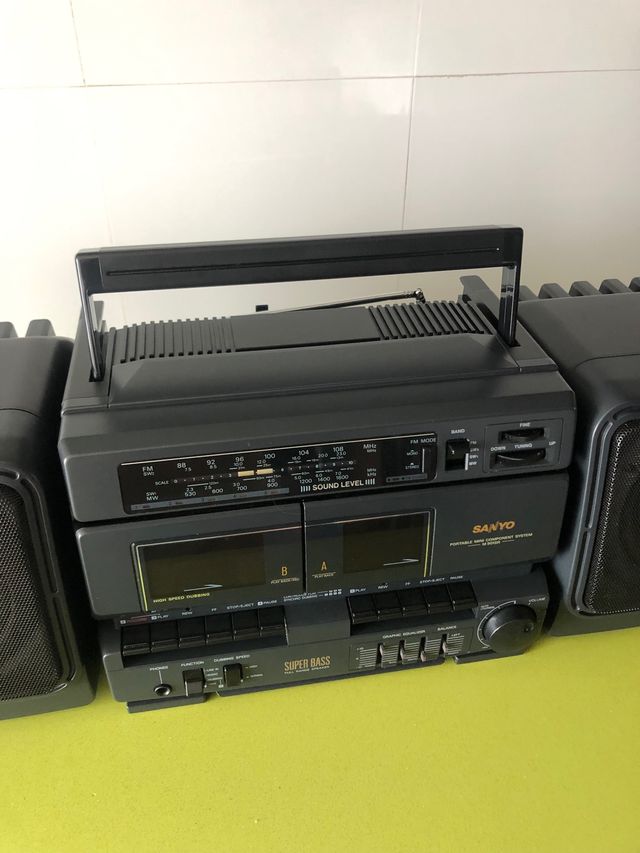 Radio cassete Sanyo