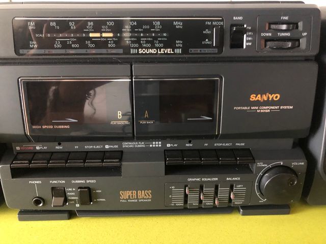 Radio cassete Sanyo